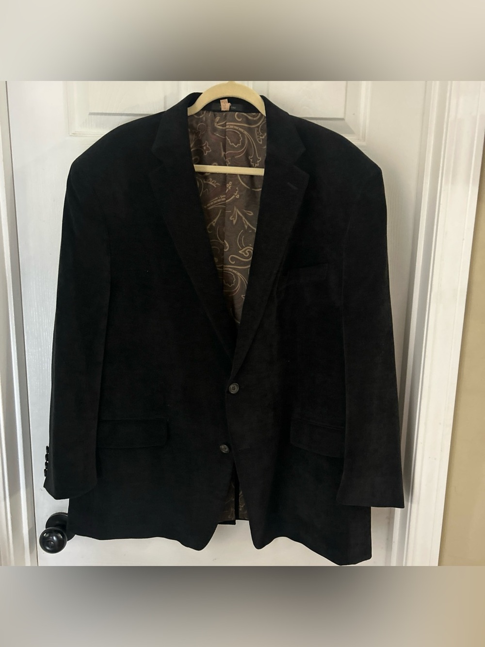 Polo Ralph Lauren Corduroy Blazer Sports Coat Preppy Academia Profesor Men 48R